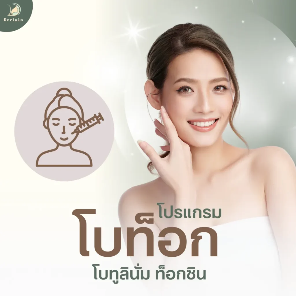 บริการของเดอร์เลนคลินิก - โปรแกรมโบท็อก